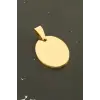 Künye Çelik Kolye Ucu 2 cm