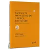 Kuranın Merkezindeki Türkçe Kelimeler 1