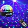 Küre Disko Topu Müzik Çalar Renkli Lazer Işıklı Bluetooth Bx40
