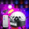 Küre Disko Topu Müzik Çalar Renkli Lazer Işıklı Bluetooth Bx40