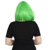 Küt Kahküllü Fiber Sen Peruk / Neon Yeşil