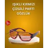 Kutlama ve Etkinliklere Özel LED Işıklı Gözlük