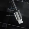 KUULAA Type C Type-C PD 60W QC4.0 Hızlı Şarj ve Data Kablosu 1Metre-(5775)