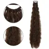 Lastik Tokalı At Kuyruğu Kabarık Afro Daalı  / Kumral