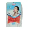 Lastikli El Geçmeli Yumuşak Eldiven Banyo Lifi Pembe-Tcu 20x10 Cm