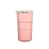 Lattice Ortam Nemlendirme ve Dezenfektan Buhar Makinesi (pembe) Usb