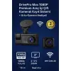 LCD Ekranlı 1080p 3 Kameralı Araç İçi Kamera Geri Görüş Destekli Gece Görüşlü G Sensörlü