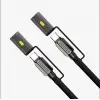 Led Fener Ve Alevsiz Çakmak Fonksiyonlu Type-c Şarj Ve Data Kablosu 120 Cm Siyah