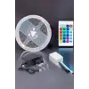 Led Işık 5 Metre Şerit Led RGB Işıklı