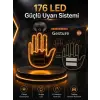 Led Işık El İşareti Araç Camı İçin Uzaktan Kumandalı