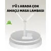 LED Işıklı Masa Lambası – Göz Yormayan, Kısılabilir ve Esnek Başlıklı