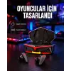 Led Işıklı Metal Kasa Kablosuz  Kulaklık Yeni Nesil