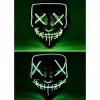 LED Işıklı Yeşil Maske