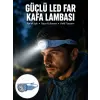 LED Kafa Lambası Kamp Yürüyüş ve Gece Kullanımı İçin Yeni Nesil