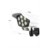 LED Lamba-Güneş Paneli Destekli Uzaktan Kumandalı Solar LED Lamba