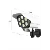 LED Lamba-Güneş Paneli Destekli Uzaktan Kumandalı Solar LED Lamba