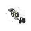 LED Lamba-Güneş Paneli Destekli Uzaktan Kumandalı Solar LED Lamba