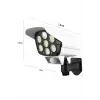 LED Lamba-Güneş Paneli Destekli Uzaktan Kumandalı Solar LED Lamba