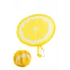 Limon Desenli Kore Yelpaze 20 cm