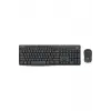 LOGITECH MK295 Q TR SESSİZ KABLOSUZ KLAVYE MOUSE SET SİYAH 920-009804