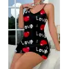 Love Desenli  Saten