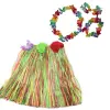 Luau Aloha Hawaii  Kolye Etek Taç Ve Bileklik Seti Bx40