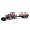 M. Ferguson 7480 ve Kütük Taş. Römork