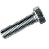 M10X60 Civata Beyaz Tam Paso 10 Adet