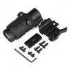 Magnifier 5x Yakınlaştırmalı Dürbün  22mm Ray Uyumlu, Katlanır Yaylı Ayaklı