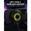 Manyetik Bağlantılı Çift Type-C Girişli Telefon Soğutucu