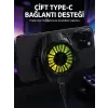 Manyetik Bağlantılı Çift Type-C Girişli Telefon Soğutucu