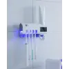 Manyetik Duvar Tipi UV Hijyenik Diş Fırçası Tutucu