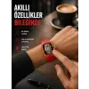 Manyetik Şarjlı Akıllı Saat iOS Android Uyumlu Yeni Nesil