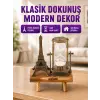 Masa Üstü Ahşap Kum Saati – Dekoratif, Dayanıklı ve Şık