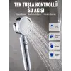 Masaj ve Yağmur Modlu Su Tasarruflu Duş Başlığı