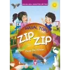 Masal Topu Zıp Zıp - Masallarla Karakter Eğitimi (Fleksi Cilt)
