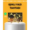 Masaüstü ve Duvara Monte Edilebilir LED Işıklı Yazı Panosu