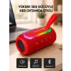 Mavi Taşınabilir Bluetooth Hoparlör Kompakt Tasarım ve Güçlü Ses