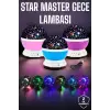 Mavi ve Mor Işıklı  Projeksiyon Lambası
