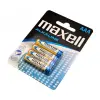 Maxell Lr03 Aaa lin İnce Kalem Pil 4’lü Paket Blister