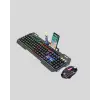 Mekanik Oyuncu Seti – LED Işıklandırma ve Ergonomik Mouse
