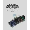 Mekanik Oyuncu Seti – LED Işıklandırma ve Ergonomik Mouse