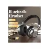 Metal Kulak Üstü Kablosuz Bluetooth Kulaklık Hybrid Anc Type-c Hızlı Şarj Bluetooth 6.0