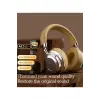 Metal Kulak Üstü Kablosuz Bluetooth Kulaklık Hybrid Anc Type-c Hızlı Şarj Bluetooth 6.0