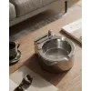 Metal Küllük Çakmaklı Masa Üstü Şık Tasarım