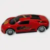 Metal Mini Arabalar  8 cm - Kırmızı - 4 - 1 ADET