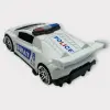 Metal Mini Polis Arabası  8 cm - Polis - 3 - 1 ADET
