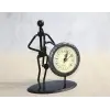 Metal Saatli Saksafon Çalan Müzisyen Alk4335