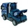Metal Tır 1:24 - Sesli Işıklı Tır 13 cm - Lacivert - 1 ADET
