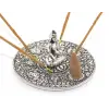 Metal Yuvarlak Budalı Tütsülük Ksk2188